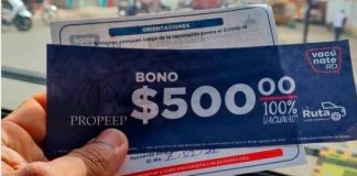 bono 500 pesos
